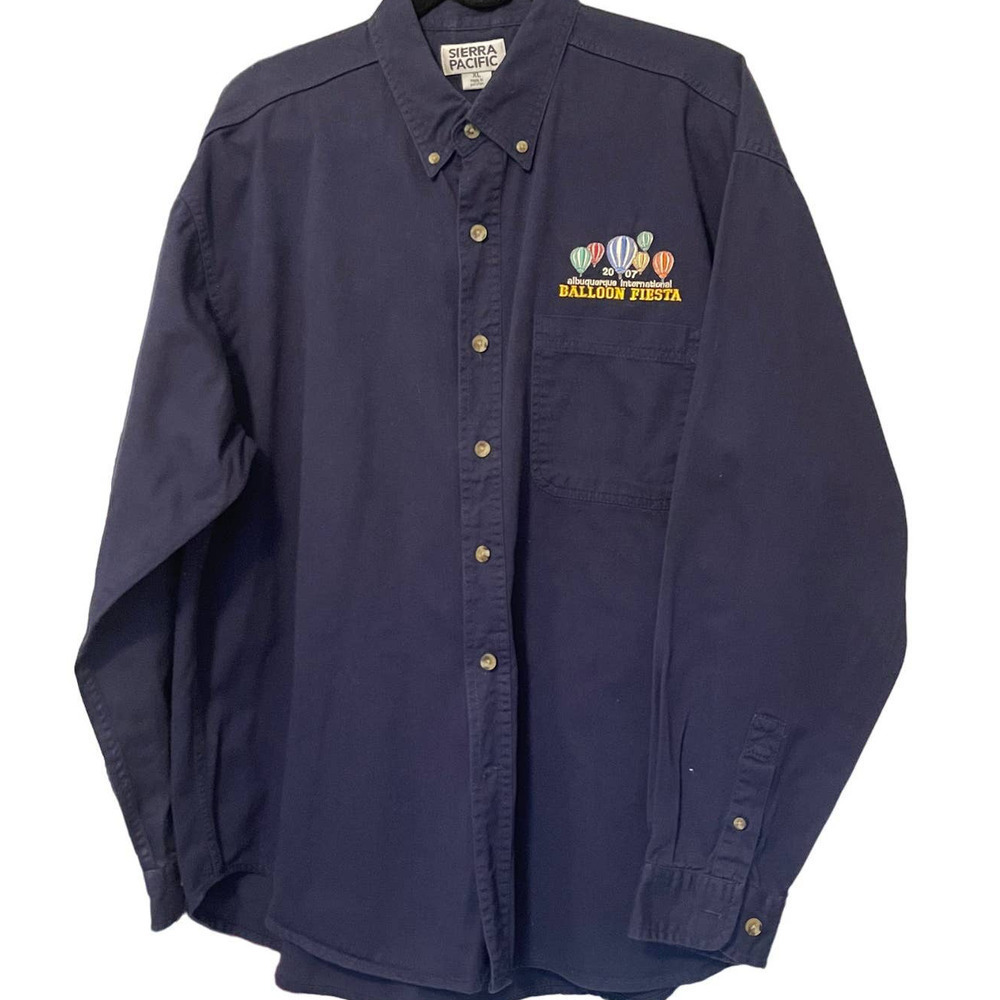 VTG Sierra Pacifica Men's Albuquerque International Ballon Fiesta 2007 Size XL